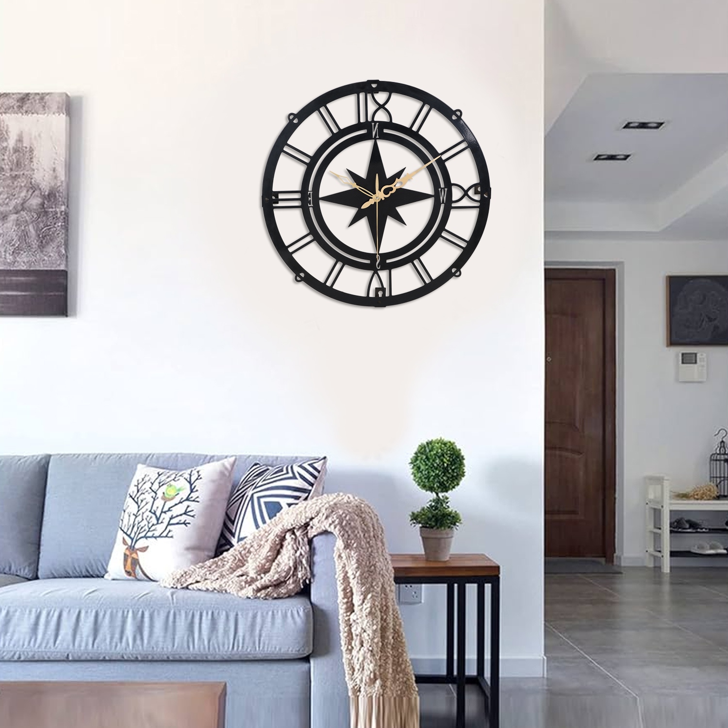 Black Star (Wall Clock)