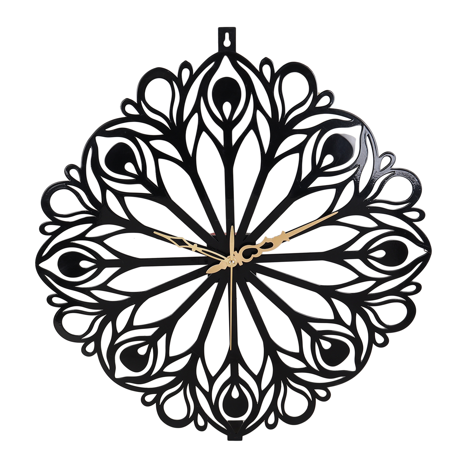 Wall Clock Flower 