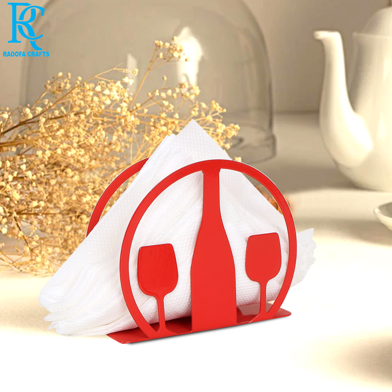 Round Shape Bottle Tissue Holder